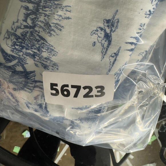 Soft Surroundings Pants Women PS Petite White Nature Print Chino Skinny Mid Rise - Picture 8 of 8